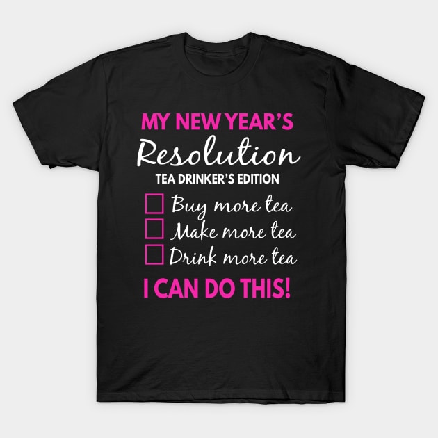 Happy New Year's Eve 2022 - Tea Drinker's Edition T-Shirt by Moonsmile Products